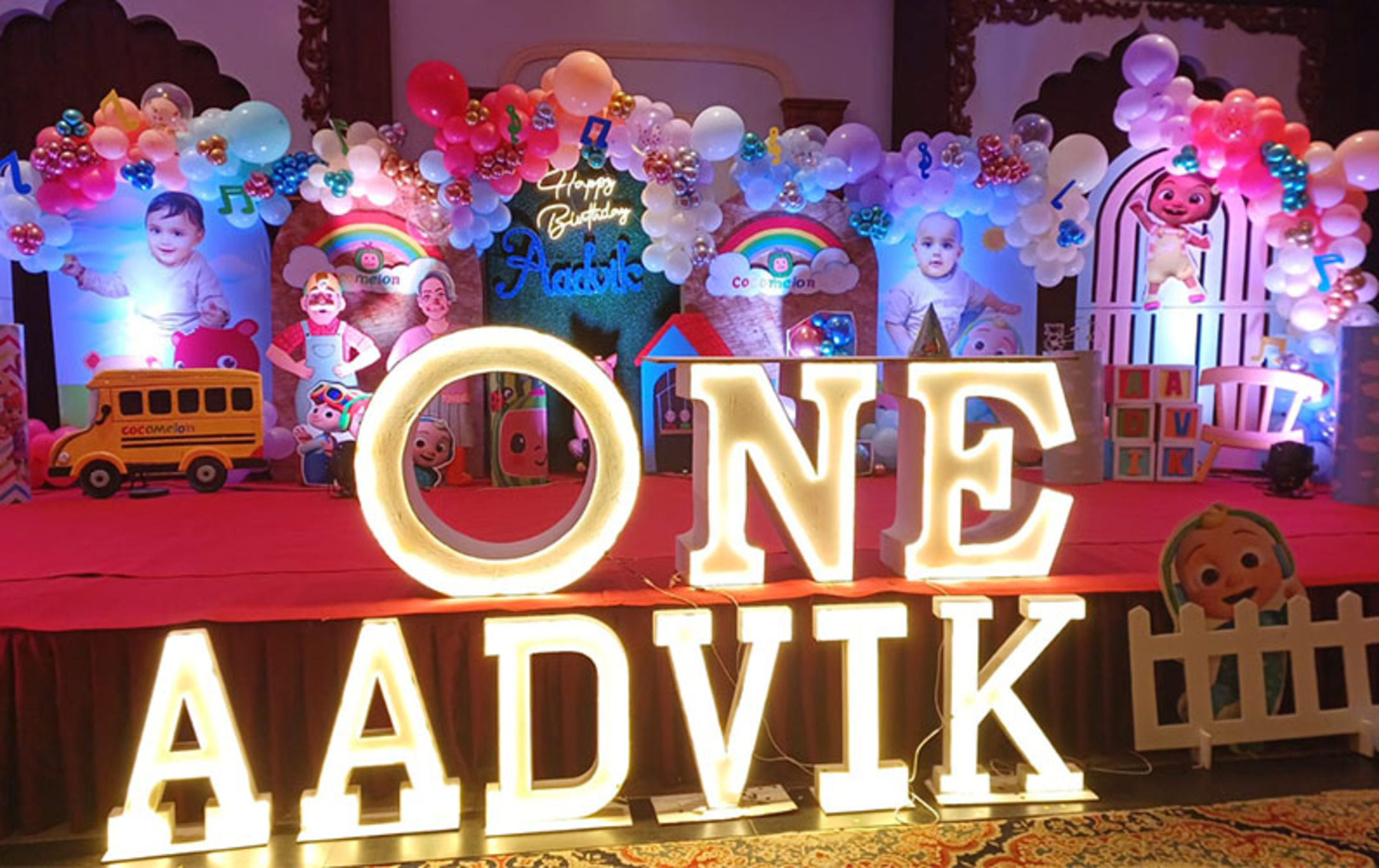 Cocomelon Theme Decorations in Gurgaon